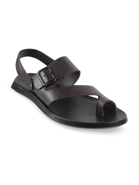 Metro Men Brown Comfort Sandals