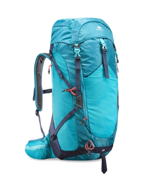 Quechua By Decathlon Men Blue Solid Backpack