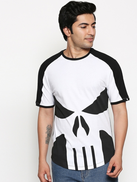 The Souled Store Unisex White Punisher-The Vigilante Printed Round Neck Cotton Pure Cotton T-shirt
The Souled Store Unisex White Punisher-The Vigilante Printed Round Neck Cotton Pure Cotton T-shirt