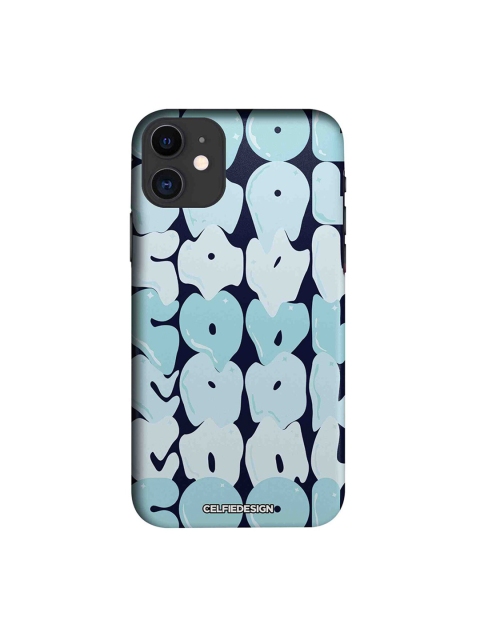 CelfieDesign Black & Blue Printed iphone 11 Case