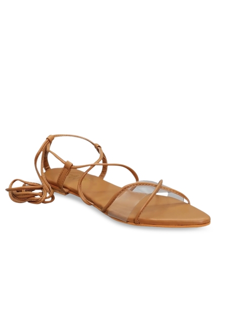 Siendo Desi Women Beige Solid Gladiators