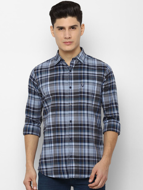 Allen Solly Men Blue & Black Slim Fit Checked Casual Shirt
Allen Solly Men Blue & Black Slim Fit Checked Casual Shirt