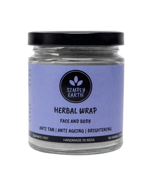SIMPLY EARTH Organic Handmade Anti-Tan Anti-Ageing Brightening Herbal Face Pack 100ml, Purple
SIMPLY EARTH Organic Handmade Anti-Tan Anti-Ageing Brightening Herbal Face Pack 100ml, Purple