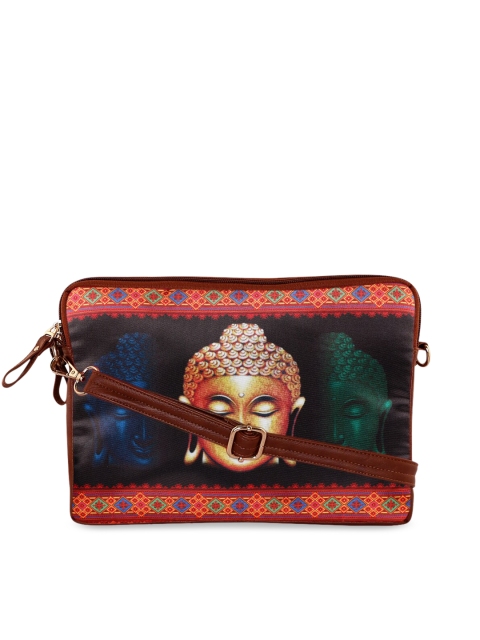 All Things Sundar Multicoloured Printed Sling Bag, Multi