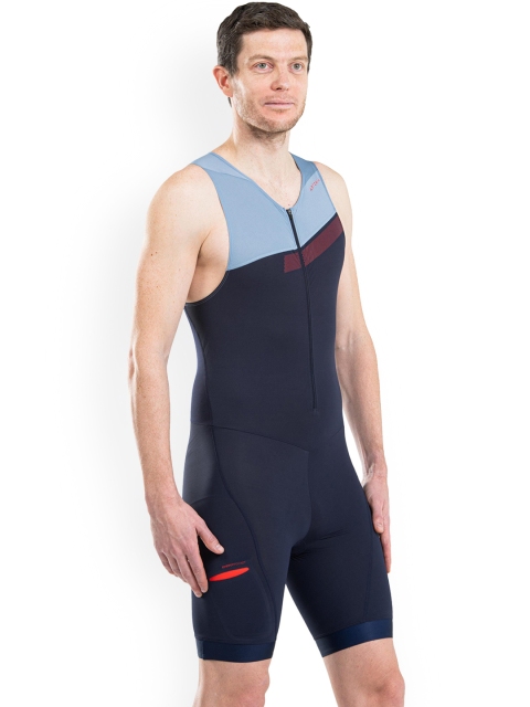 Aptonia By Decathlon Men Navy Blue Colourblocked SD Short-Distance Triathlon Trisuit
Aptonia By Decathlon Men Navy Blue Colourblocked SD Short-Distance Triathlon Trisuit