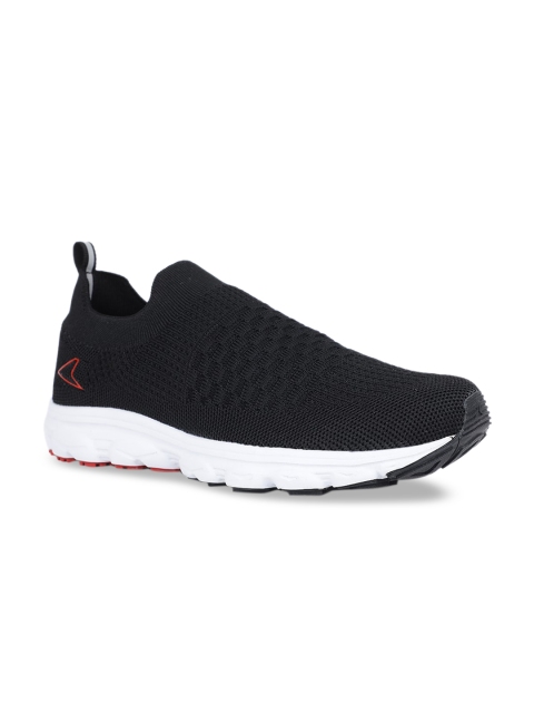 Power Men Black Running Shoes