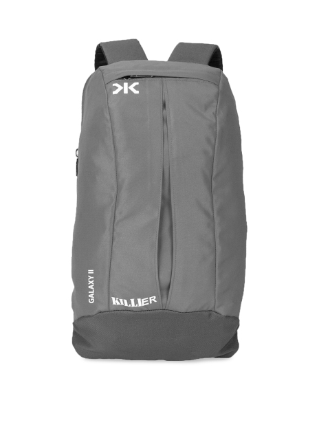 Killer Unisex Grey Solid Backpack