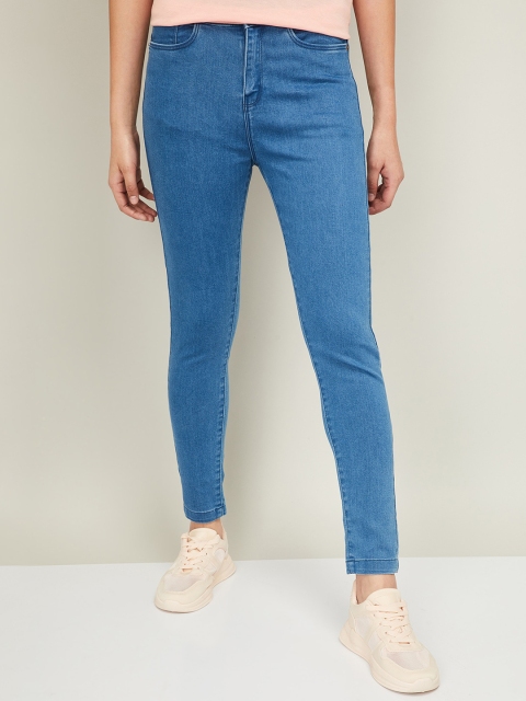 Fame Forever by Lifestyle Women Blue Skinny Fit Mid-Rise Clean Look Jeans