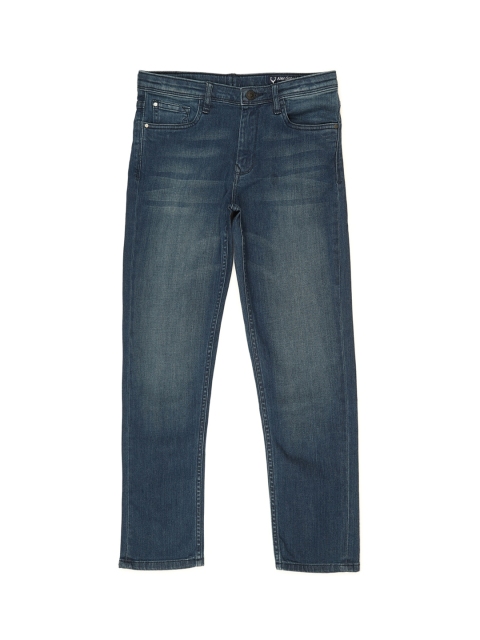 Allen Solly Junior Boys Navy Blue Slim Fit Jeans