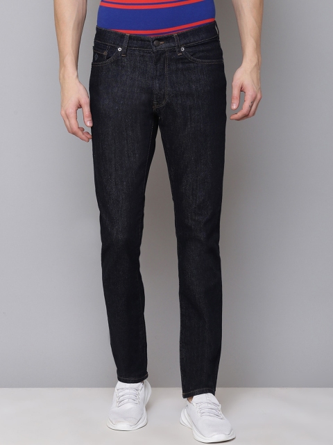 GANT Men Blue Slim Fit Mid-Rise Low Distress Jeans