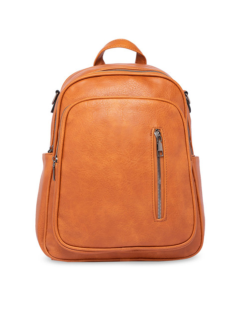 Satchel Bags Women Brown Solid Backpack 
Satchel Bags Women Brown Solid Backpack