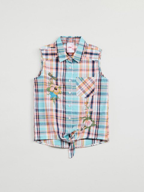 max Girls Blue Checked Hood T-shirt
max Girls Blue Checked Hood T-shirt