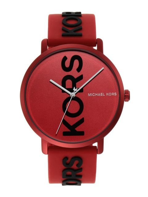 Michael Kors Women Red Analogue Watch MK4533