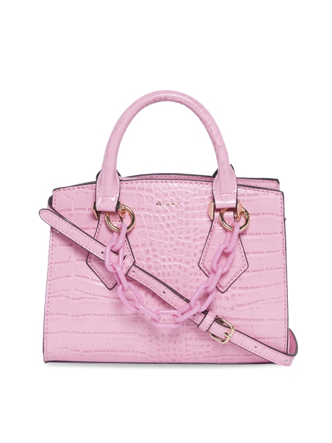 ALDO Pink Solid Handheld Bag