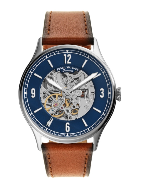 Fossil Men Brown & Blue Analogue Watch ME3179