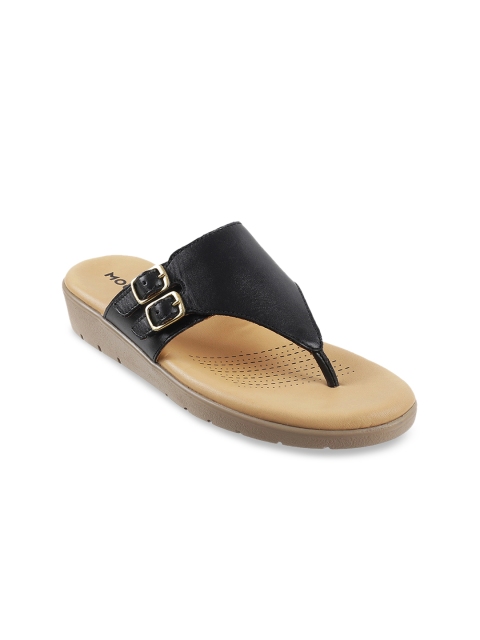 Mochi Women Black Solid Heels
