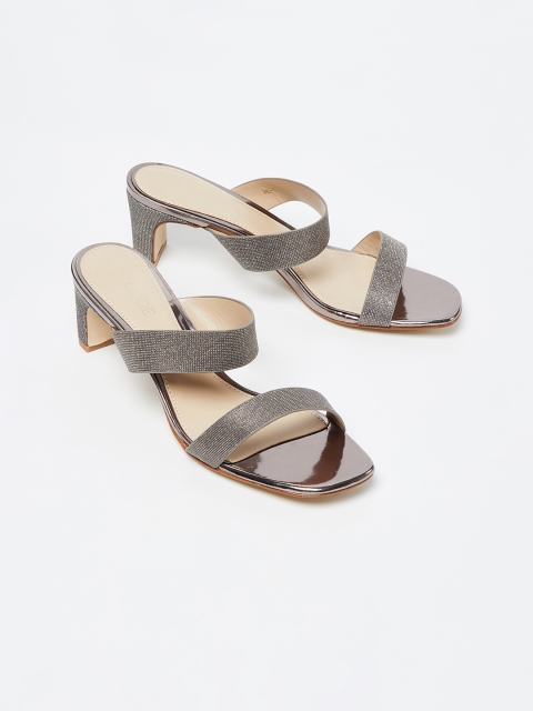 CODE by Lifestyle Women Grey Solid Heels