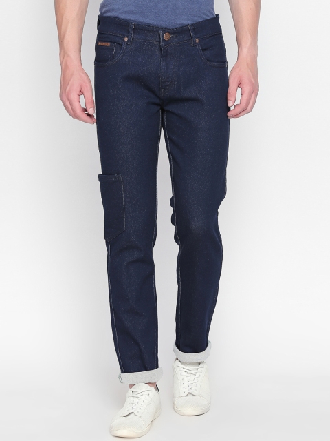 BOLTS and BARRELS Men Blue Relaxed Fit Jeans