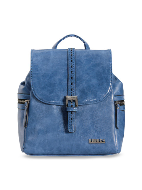 ESBEDA Women Blue Solid Backpack
ESBEDA Women Blue Solid Backpack