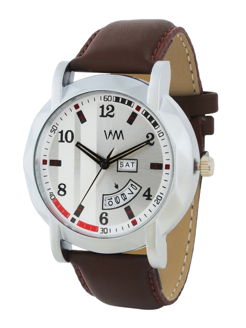 WM Men White Analogue Watch DDWM-073febs