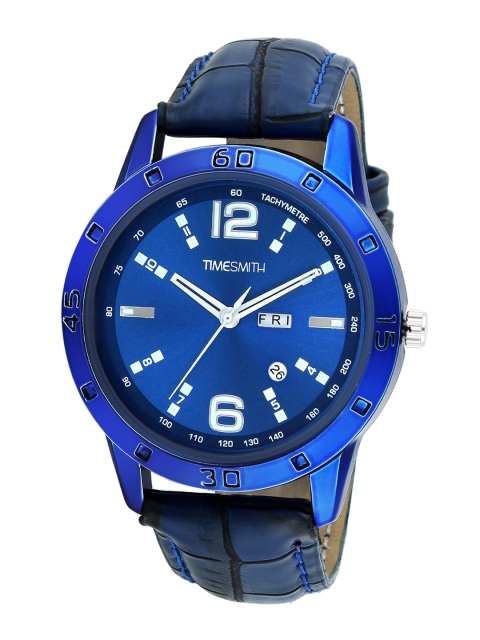 TIMESMITH Men Blue Analogue Watch TSC-034