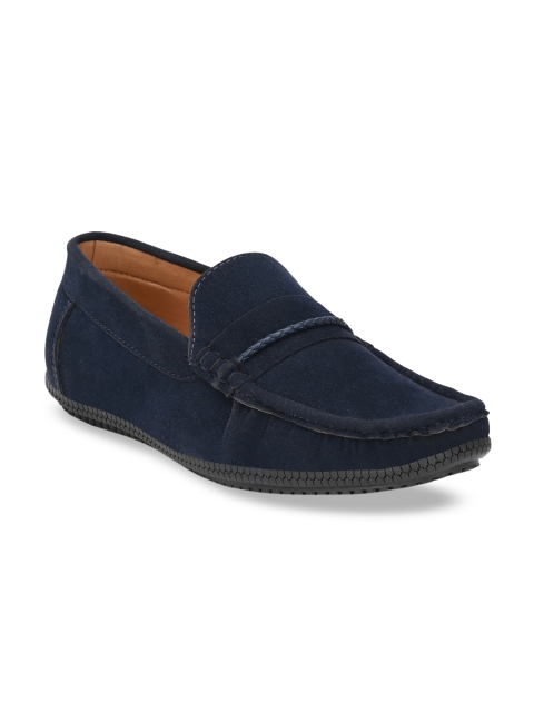Big Fox Men Navy Blue Loafers