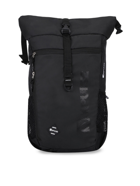Impulse Unisex Black Solid 45 Litres Sniffer Rucksack