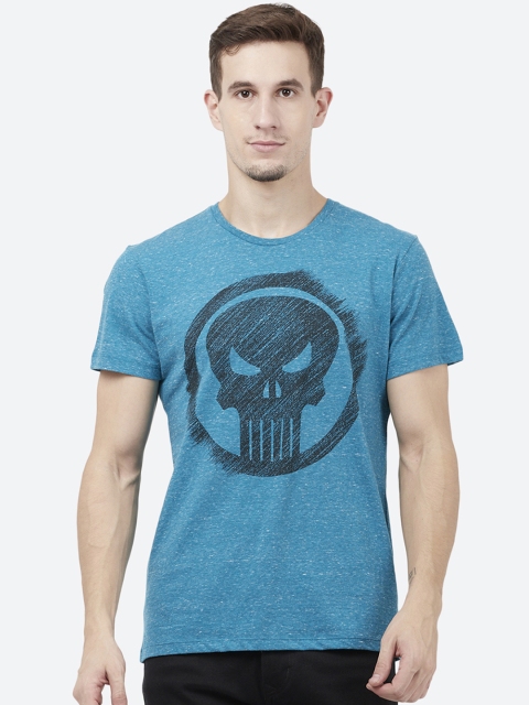 Free Authority Blue Men Tshirt