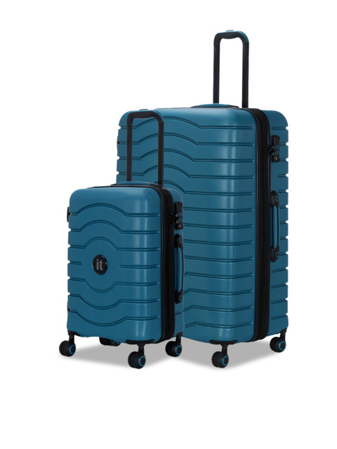 IT luggage Set Of 2 Blue Intervolve 360-Degree Rotation Hard-Sided Trolley Suitcases
IT luggage Set Of 2 Blue Intervolve 360-Degree Rotation Hard-Sided Trolley Suitcases