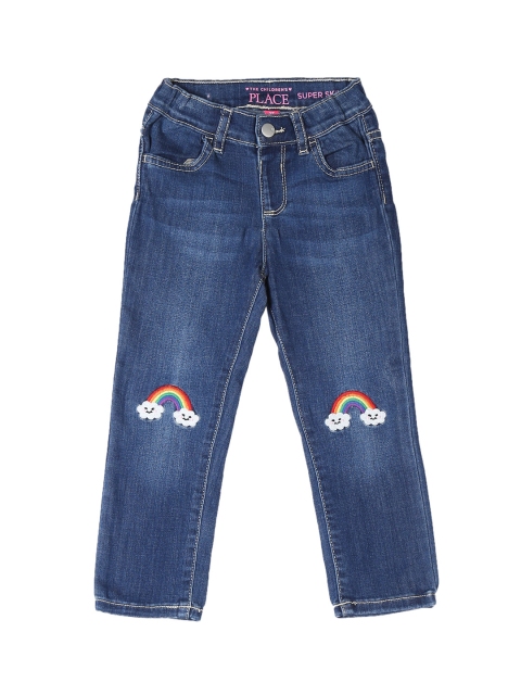The Childrens Place Girls Blue Super Skinny Fit Mid-Rise Clean Look Stretchable Jeans
The Childrens Place Girls Blue Super Skinny Fit Mid-Rise Clean Look Stretchable Jeans