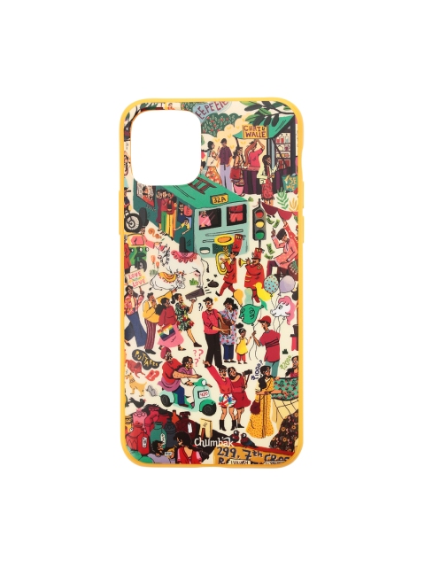 Chumbak Yellow & Green India Puzzle iPhone 11 Pro Case Cover
