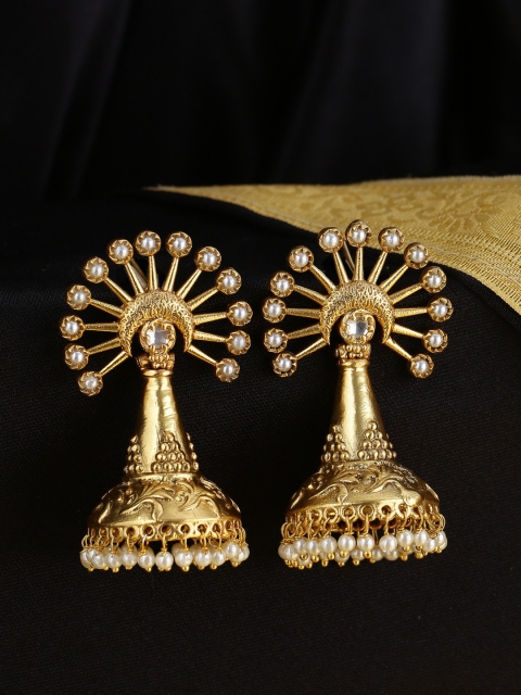 Tistabene Gold-Plated Classic Jhumkas