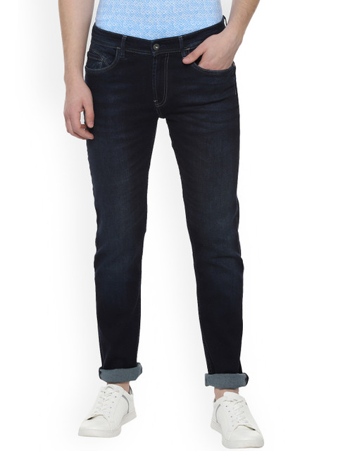 Allen Solly Men Navy Blue Skinny Fit Mid-Rise Clean Look Stretchable Jeans
Allen Solly Men Navy Blue Skinny Fit Mid-Rise Clean Look Stretchable Jeans