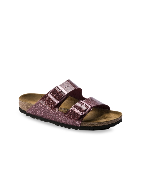 Birkenstock Women Red Solid Arizona Birko-Flor Open Toe Cosmic Sparkle Regular Width Flats
Birkenstock Women Red Solid Arizona Birko-Flor Open Toe Cosmic Sparkle Regular Width Flats