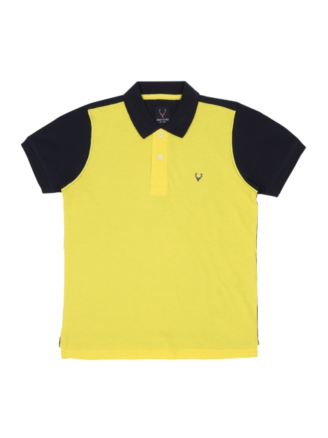 Allen Solly Junior Boys Yellow Navy Blue Colourblocked Polo Collar Pure Cotton T-shirt
Allen Solly Junior Boys Yellow Navy Blue Colourblocked Polo Collar Pure Cotton T-shirt