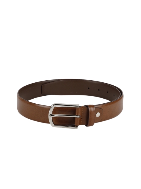Allen Solly Men Tan Brown Solid Belt