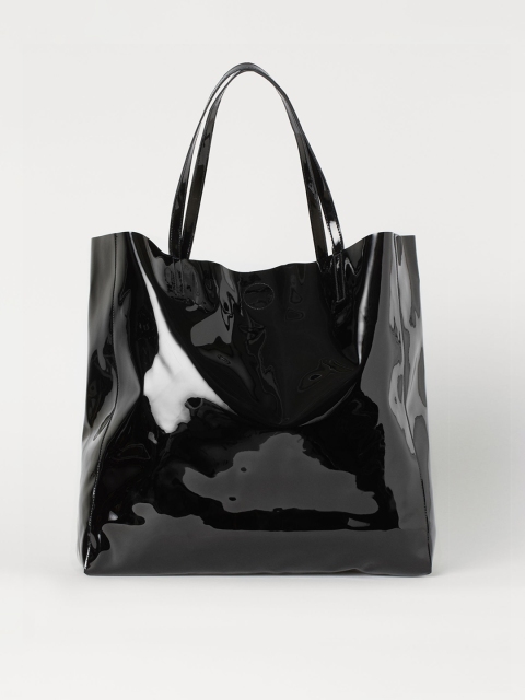 H&M Women Black Solid Shopper