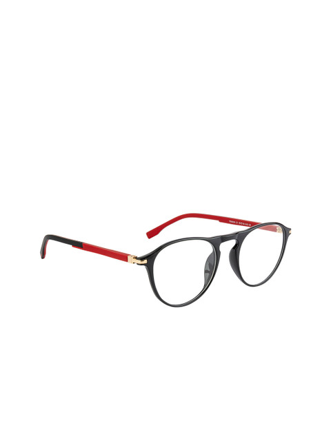 Clark N Palmer Unisex Black & Red Colourblocked Full Rim Oval Frames CNP-TR6606-C1
Clark N Palmer Unisex Black & Red Colourblocked Full Rim Oval Frames CNP-TR6606-C1