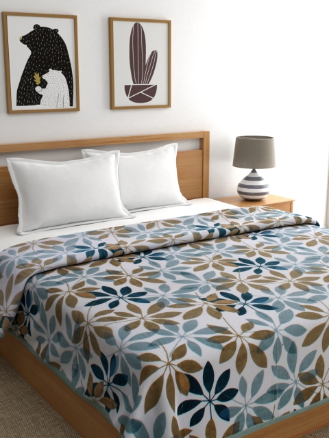 A Homes Grace Teal Blue Brown Printed Mild Winter 350 GSM Double Bed Flannel Blanket
A Homes Grace Teal Blue Brown Printed Mild Winter 350 GSM Double Bed Flannel Blanket