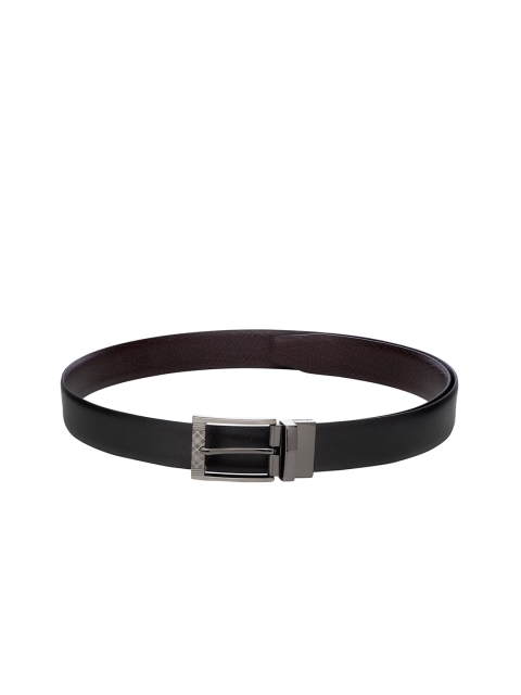Apsis Men Black & Brown Textured Belt