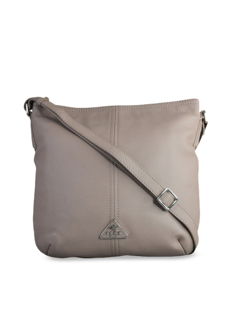 ILEX Brown Solid Sling Bag