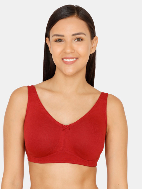 Zivame Red Solid Non-Wired Non Padded Everyday Bra ZI1376FASH00RED 
Zivame Red Solid Non-Wired Non Padded Everyday Bra ZI1376FASH00RED