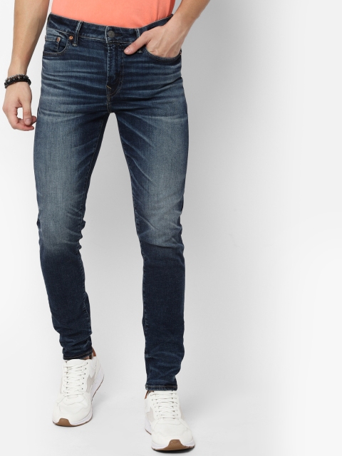 AMERICAN EAGLE OUTFITTERS Men Blue Super Skinny Fit Mid-Rise Clean Look Stretchable Jeans
AMERICAN EAGLE OUTFITTERS Men Blue Super Skinny Fit Mid-Rise Clean Look Stretchable Jeans