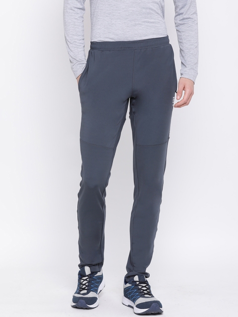 rock.it Men Grey Solid Track Pants