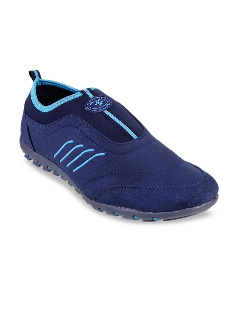 WALKWAY Women Blue Slip-On Sneakers