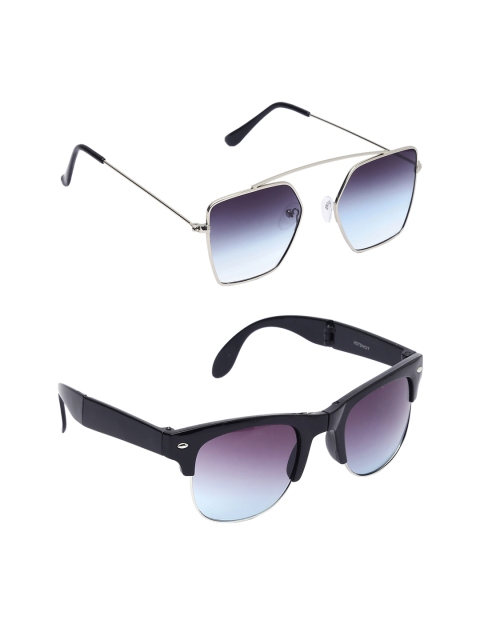 EPICINK hob Unisex Pack Of 2 Sunglasses EPSG-2255602-2018101, Grey