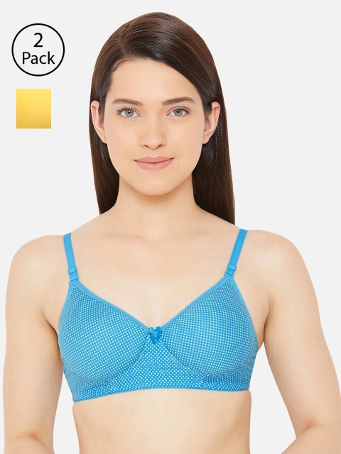 Lady Lyka Pack of 2 Printed Non-Wired Lightly Padded T-shirt Bra BREEZE-YLW-COSTA-001-SKY, Yellow
Lady Lyka Pack of 2 Printed Non-Wired Lightly Padded T-shirt Bra BREEZE-YLW-COSTA-001-SKY, Yellow