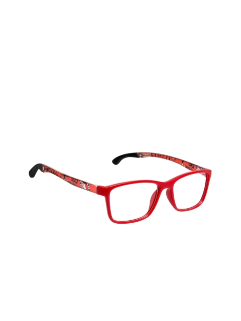 Cardon Girls Red Abstract Full Rim Rectangle Frames CNEWCD1888