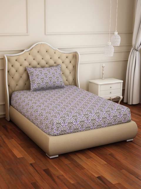 Welspun Green & Brown Ethnic Motifs 150 TC Polycotton 1 Single Bedsheet with 1 Pillow Covers
Welspun Green & Brown Ethnic Motifs 150 TC Polycotton 1 Single Bedsheet with 1 Pillow Covers