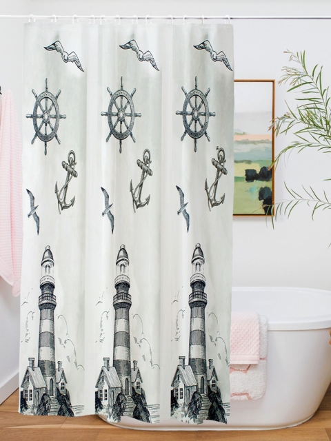 Story@home White & Grey PVC Waterproof Water Repellent Designer Shower Curtain With Set Of 12 Hooks
Story@home White & Grey PVC Waterproof Water Repellent Designer Shower Curtain With Set Of 12 Hooks